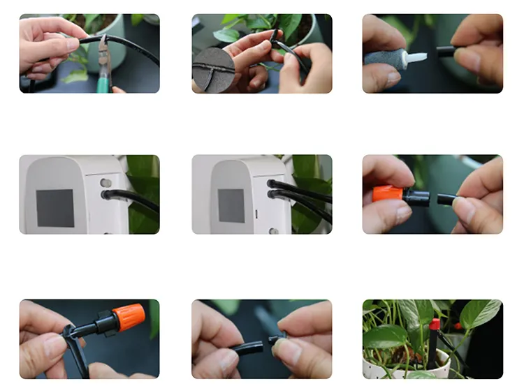 Smart Life Tuya WIFI Watering Switch Drip Irrigation System Double Pump Sprinkler