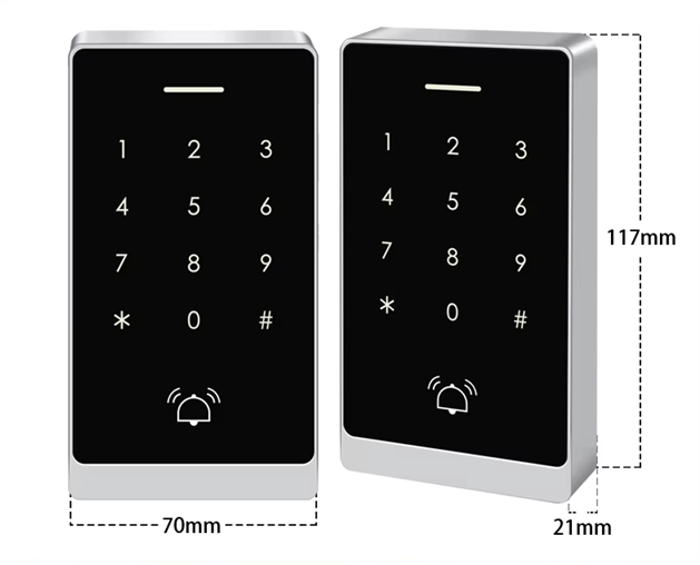 Smart Life Tuya WIFI Access Control 12V Keypad Card Doorbell | IP66 | DLH8