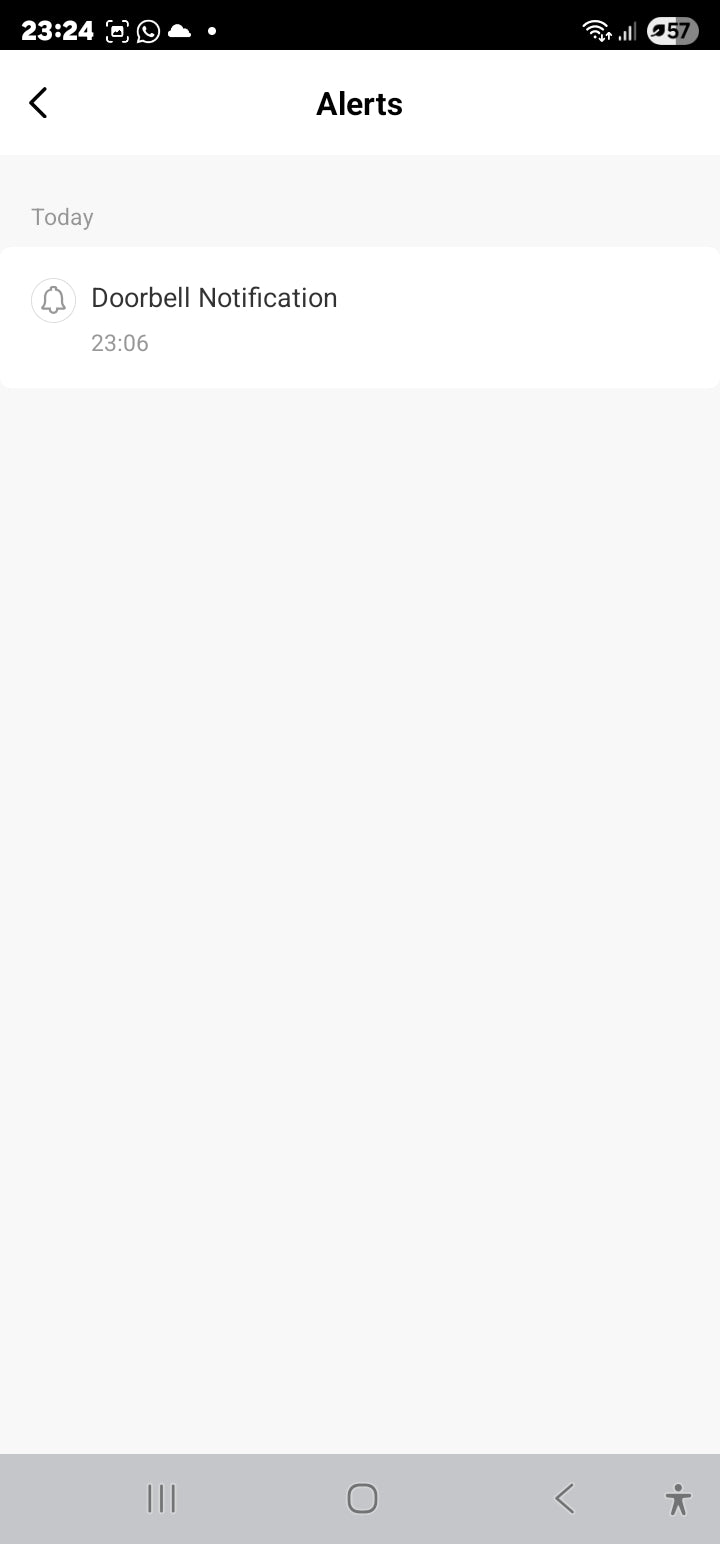 Smart Life Tuya WIFI Door Handle Fingerprint Keypad Card Doorbell Lock | D14 | Black