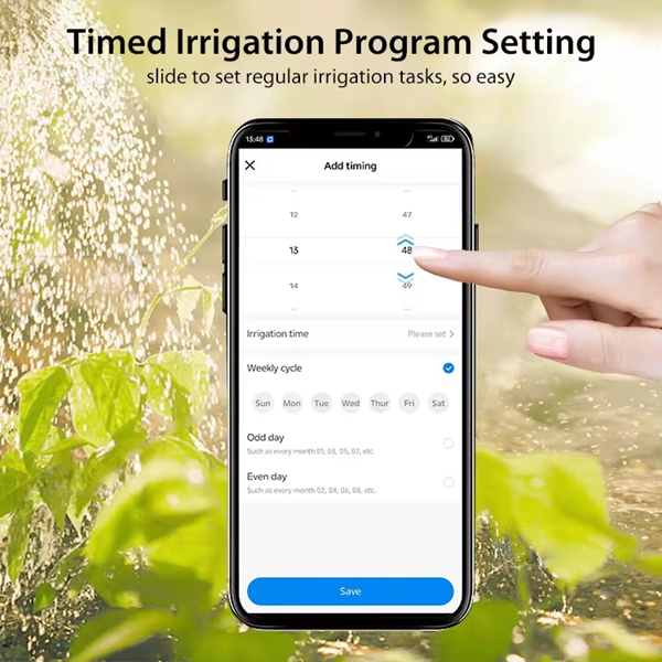 Smart Life Tuya Zigbee Irrigation Valve Sprinkler Timer Controller Switch | Battery Operated (Copy)