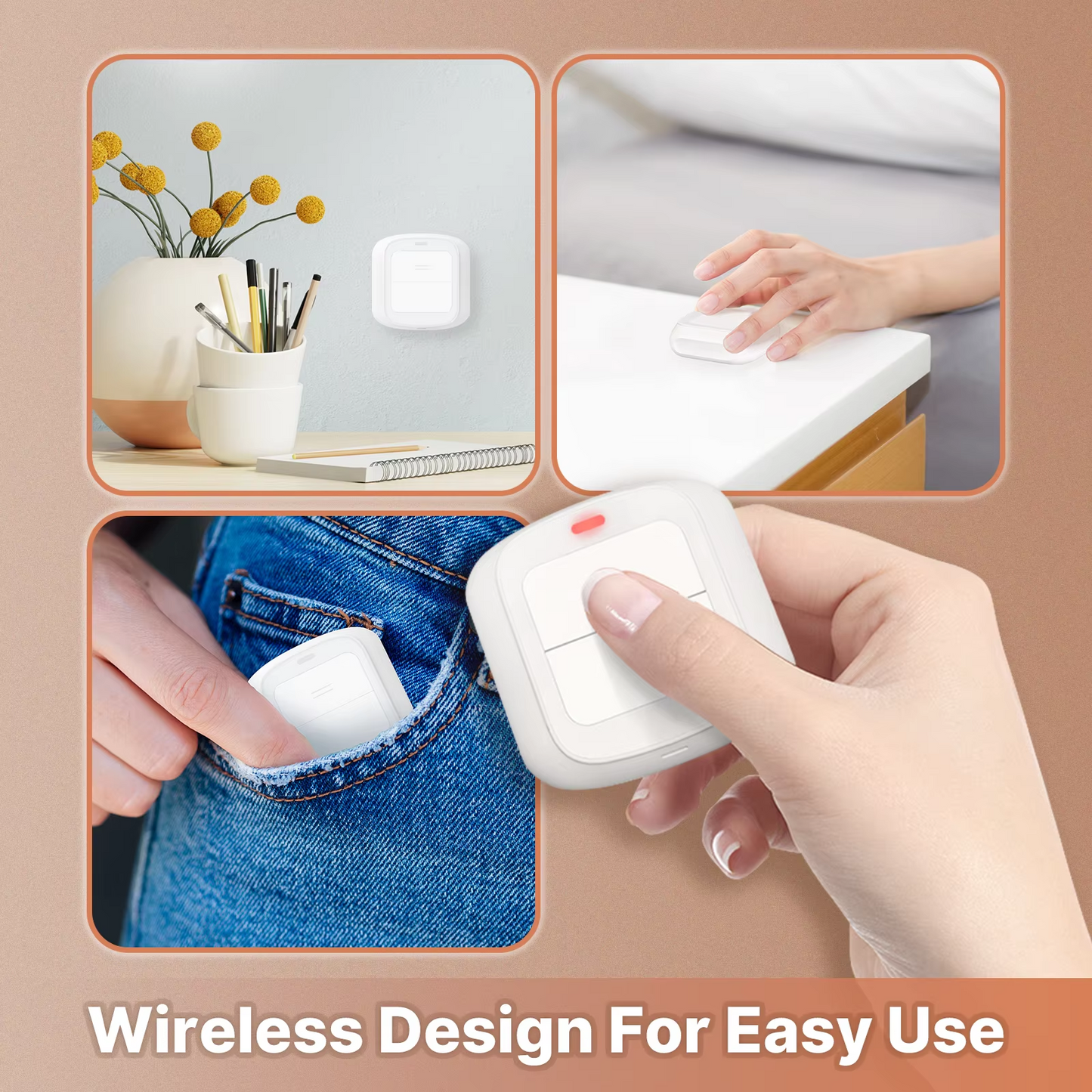 Smart Life Tuya WIFI Wireless 2CH Scene Switch | 4 Scenes | 3V