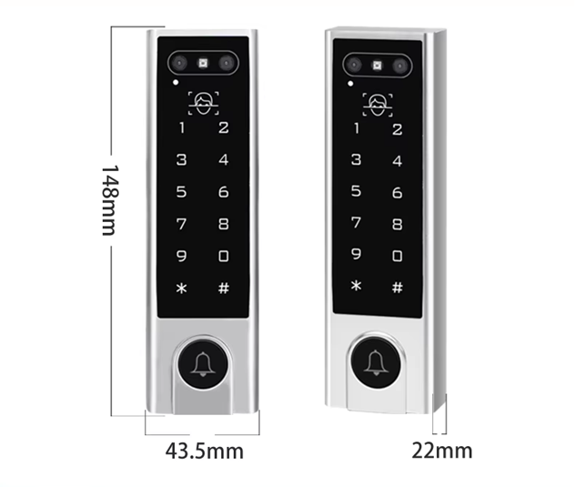 Smart Life Tuya WIFI Access Control 12V Face Keypad Card Doorbell | IP66 | DLV3