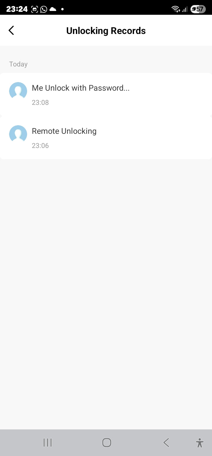 Smart Life Tuya WIFI Door Handle Fingerprint Keypad Card Doorbell Lock | D14 | Black