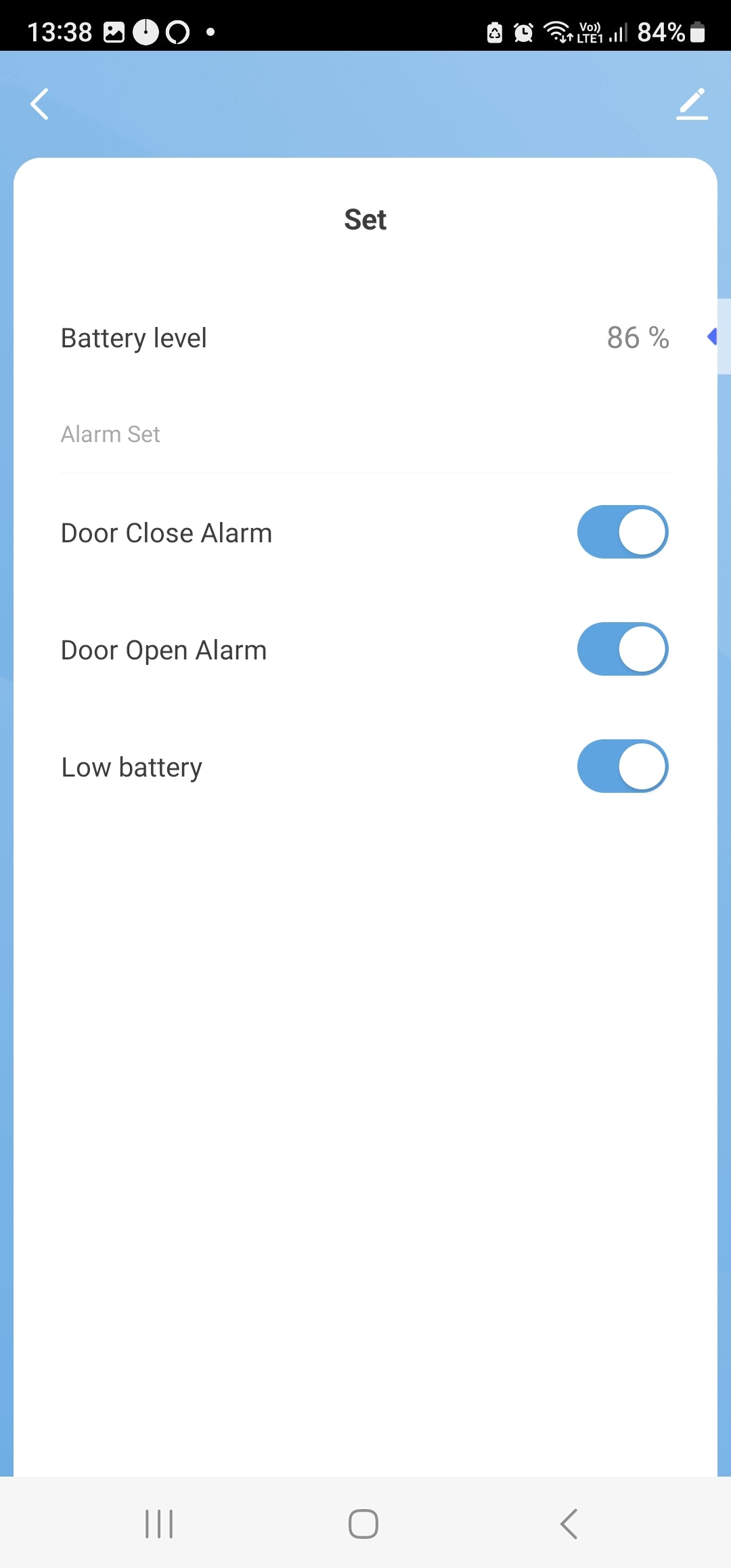 Smart Life Tuya WIFI Wireless Door / Window Sensor Detector | 3V