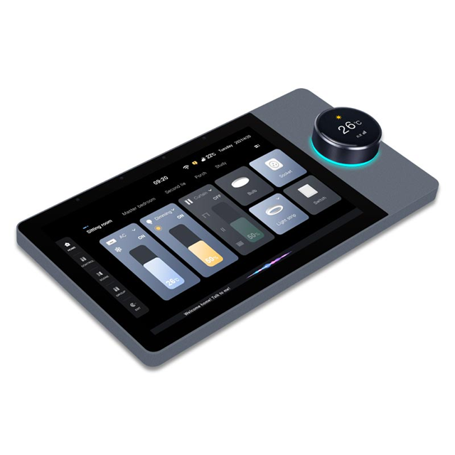 Smart Life Tuya WIFI 8 inch In-Wall Touch Screen Control Panel w/ Zigbee Gateway, RJ45