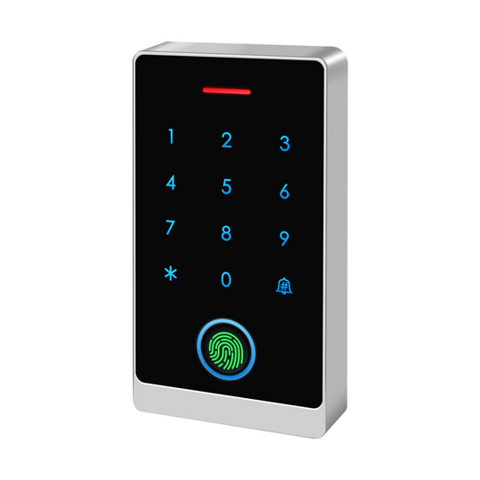 Smart Life Tuya WIFI Access Control 12V Fingerprint Keypad Card Doorbell | IP66 | DLHF8