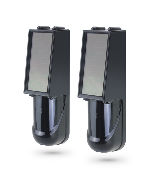 Outdoor Wireless Infrared 3 beam 100m Detector for Tuya Alarm System | RF433 | Solar Rechargeable