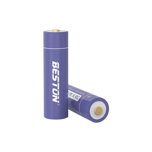 BESTON AA Rechargeable Lithium Battery | 14430 | 1.5V | 1850mAh | 4 Pack