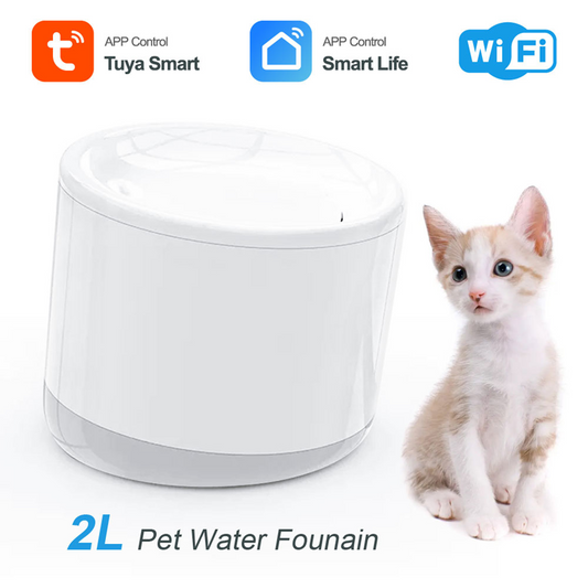Smart Pet Water Fountain 2L – Automatic Cat & Dog Water Dispenser with Filter | 5V