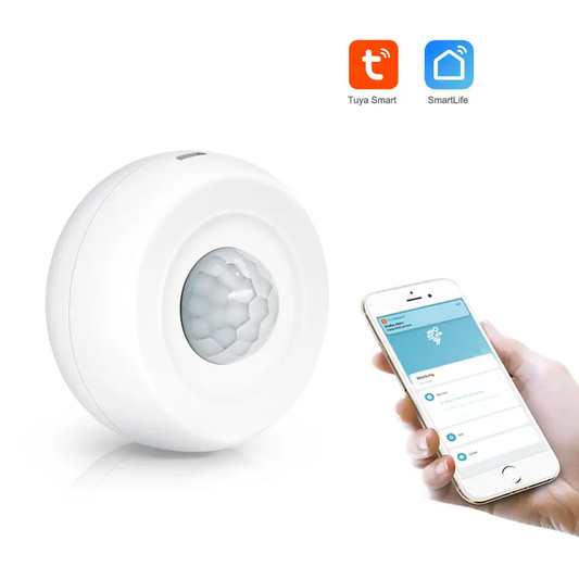 Smart Life Tuya WIFI Wireless Ceiling PIR Motion Sensor w/ Light Lux Sensor