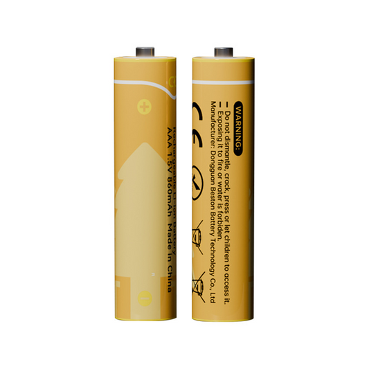 BESTON AAA Rechargeable Lithium-ion Battery | 10380 | 1.5V | 860mAh | 4 Pack