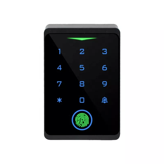 Smart Life Tuya WIFI Waterproof 12V Access Control Fingerprint Keypad Card Doorbell Gate Garage CF1