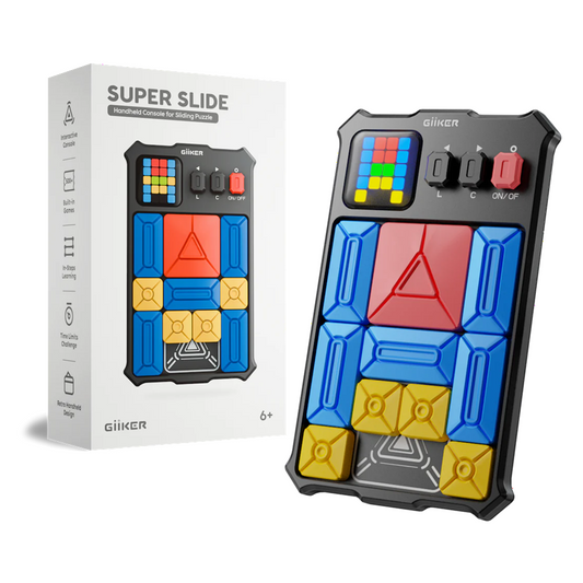 GiiKER Super Slide – Smart Sliding Puzzle Game with 500+ Challenges | STEM Brain Teaser for Kids 6+