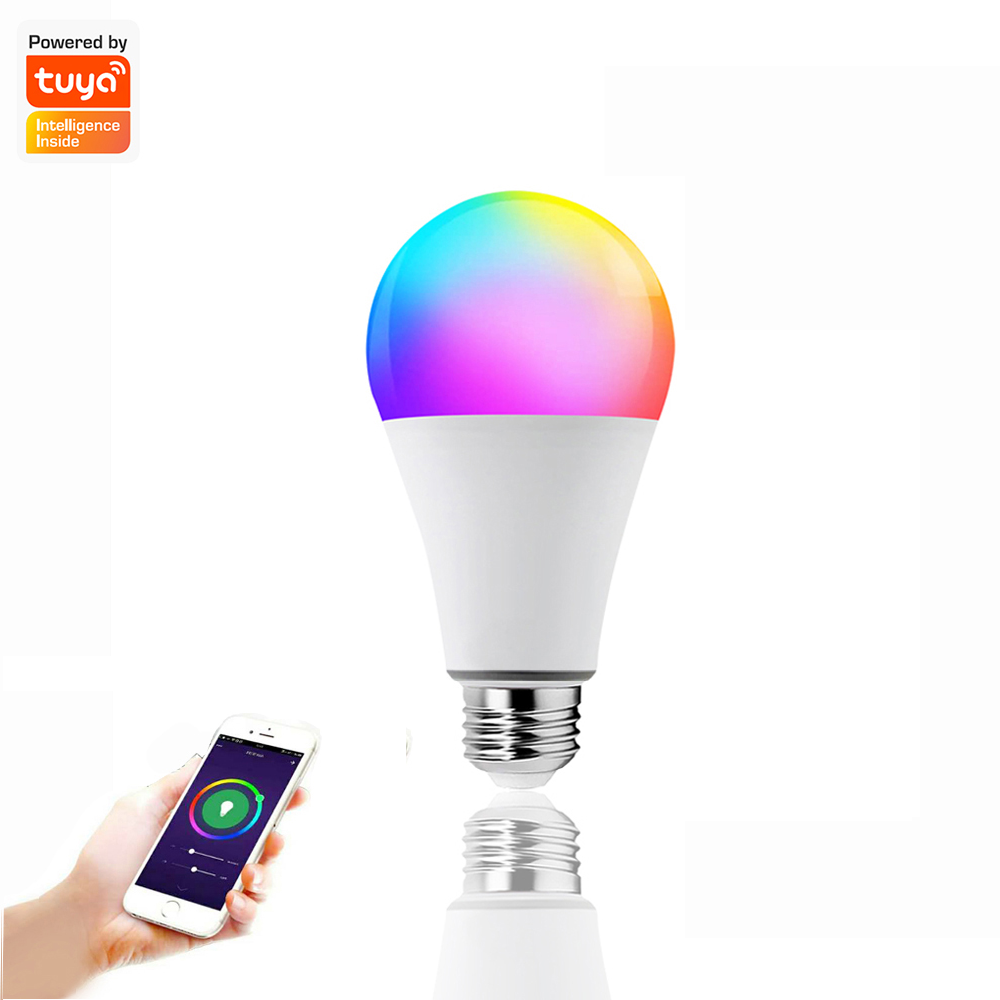 Smart Life Tuya WIFI 9W E27 RGB CCT LED Light Bulb | 2700K to 6500K | RGB