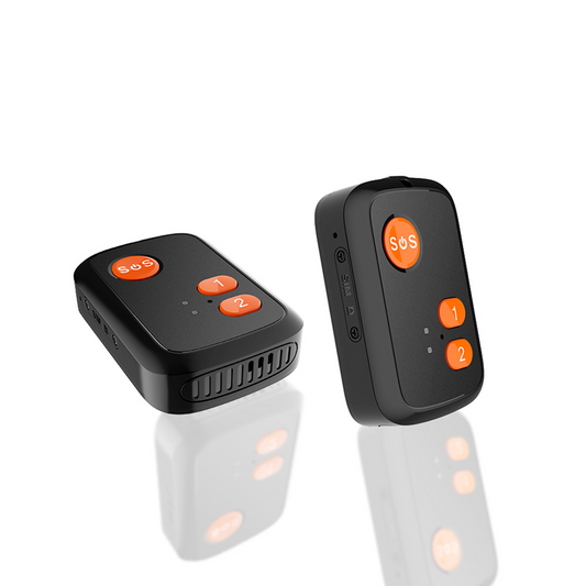 4G GPS Pendant Child Elderly Asset Safety Tracker w/ SOS Button, Voice Calling & Real‑Time Tracking