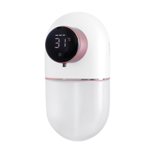 Electric Soap Gel Dispenser | 5V Rechargeable | 320ml refillable | Wall Mounted (White)