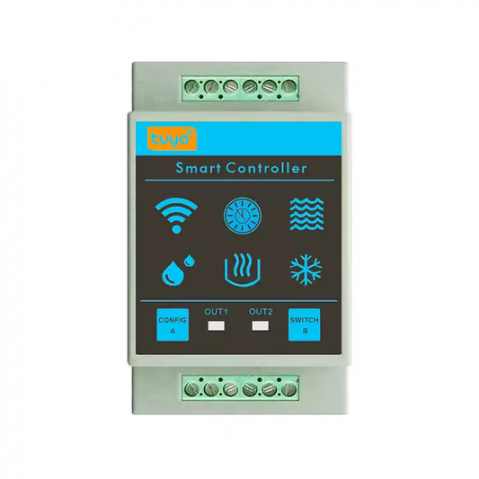 Smart Life Tuya WIFI Water Level Controller with 2 Relay outputs 220V 10A & 2A w/ extra 5m Sensor