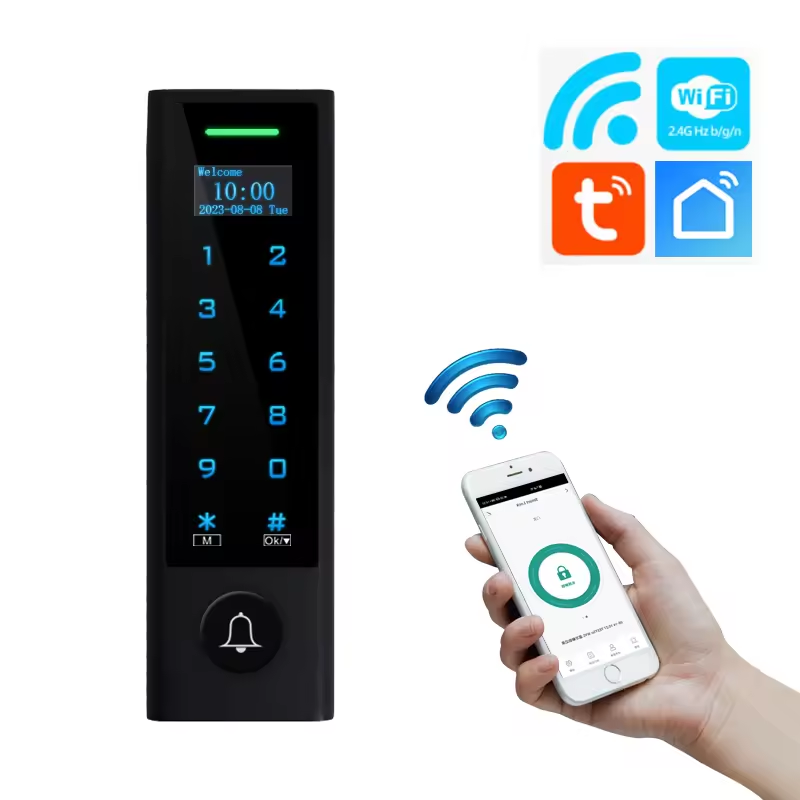 Smart Life Tuya WIFI Waterproof 12V Access Control Keypad Card Doorbell Gate Garage CHD3