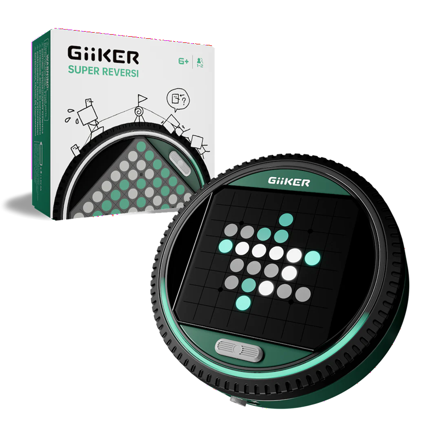 GiiKER Super Reversi – Smart Strategy Game with AI & Auto‑Referee | STEM Game for Kids 6+