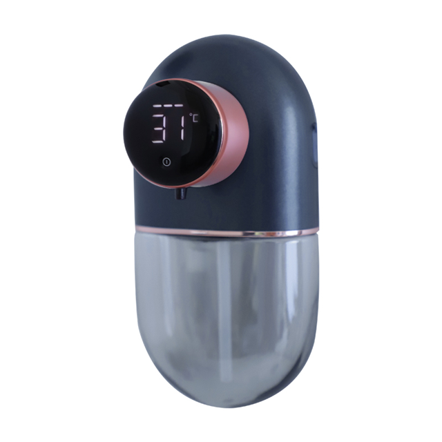 Electric Soap Gel Dispenser | 5V Rechargeable | 320ml refillable | Wall Mounted (Blue)