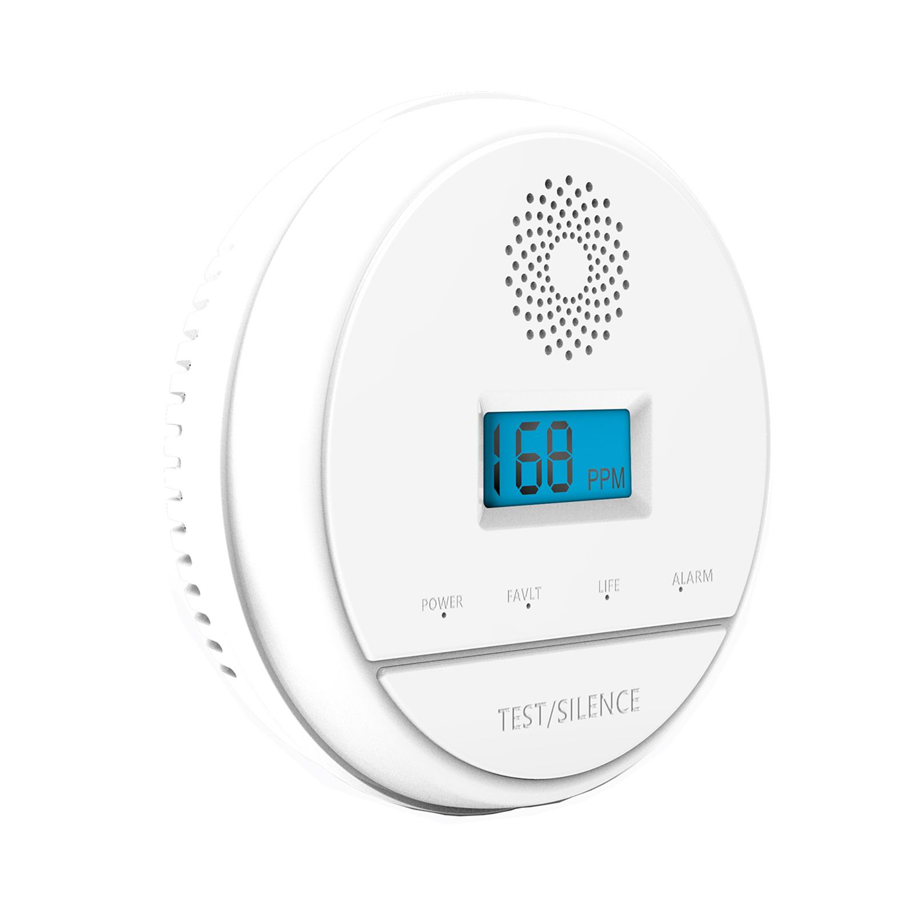 Wireless Carbon Monoxide CO Detector Sensor w/ 70db Alarm Speaker for Tuya Alarm System | RF433