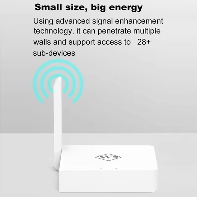 Smart Life Tuya Bluetooth BLE to WiFi Hub Gateway w/ Antenna | 5V