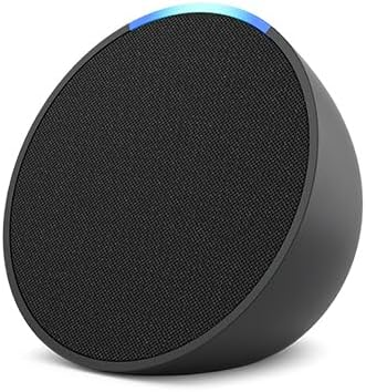 Echo Pop | Full sound compact smart speaker with Alexa | Charcoal