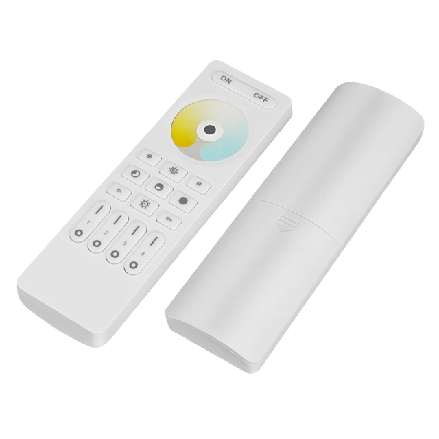 Wireless 2.4G RF Remote Controller | 4 Zones | CCT | Dimming | 3V | RC02RF | White