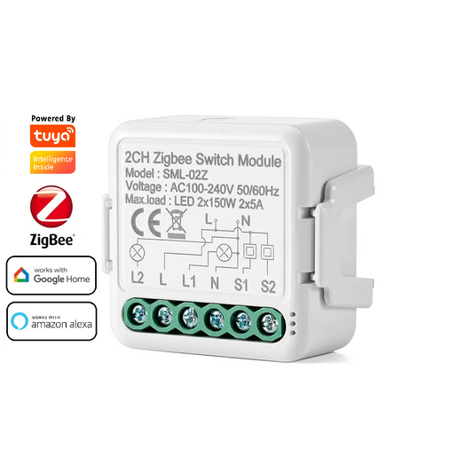 Box domotique Zigbee Tuya (Smart Life) avec port Ethernet - DOMOCELEC