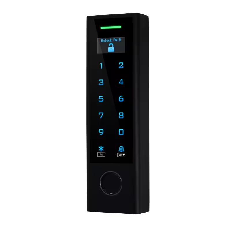 Smart Life Tuya WIFI Waterproof 12V Access Control Fingerprint Keypad Card Doorbell Gate Garage CFD3