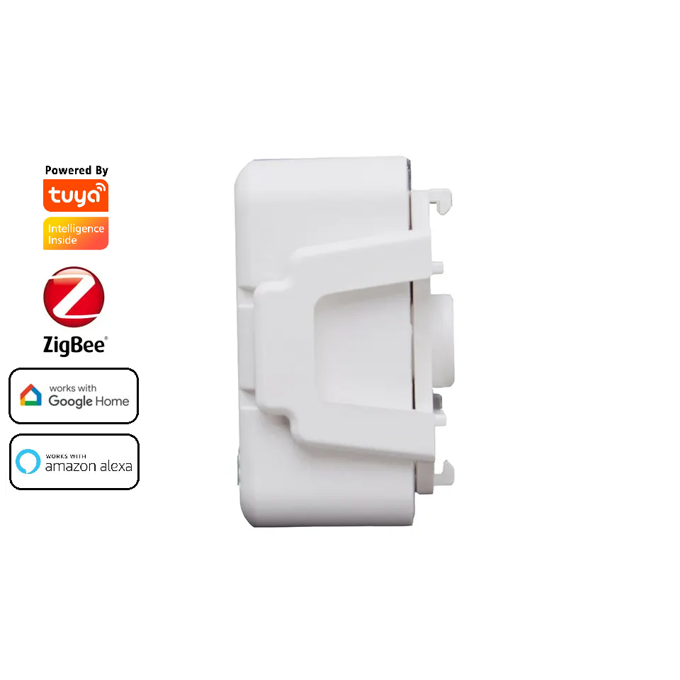 Smart Life Tuya Zigbee 2CH 150W LED Light / 5A 1000W Appliance Neutral Mini Switch Circuit Breaker