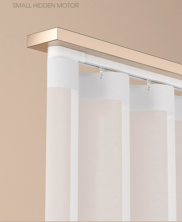 Smart Life Tuya WIFI Curtain Track w/ Motor RGB LED Strip Light & Remote | 2.2m