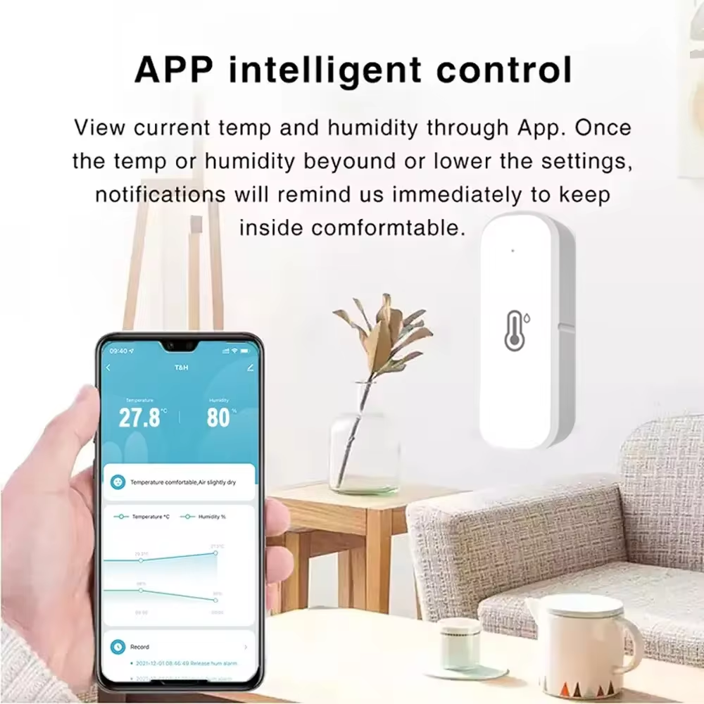 Smart Life Tuya WIFI Temperature & Humidity Sensor | 3V