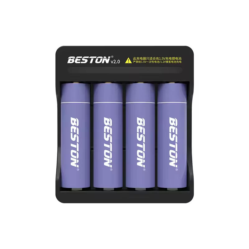 BESTON AA Rechargeable Lithium Battery | 14430 | 1.5V | 1850mAh | 4 Pack