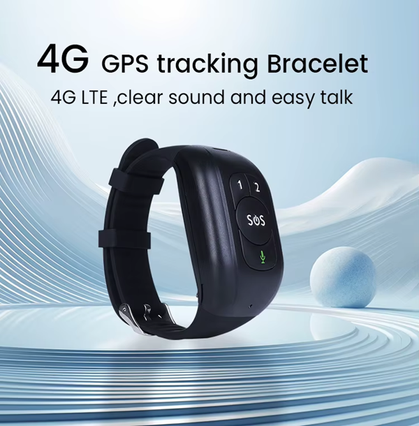 4G GPS Watch Child Elderly Safety Real-Time Tracker, SOS Button, Voice Calling & Health Monitor