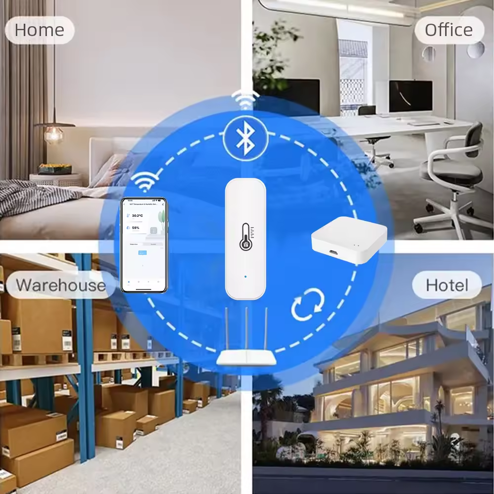 Smart Life Tuya Bluetooth Temperature & Humidity Sensor | 3V