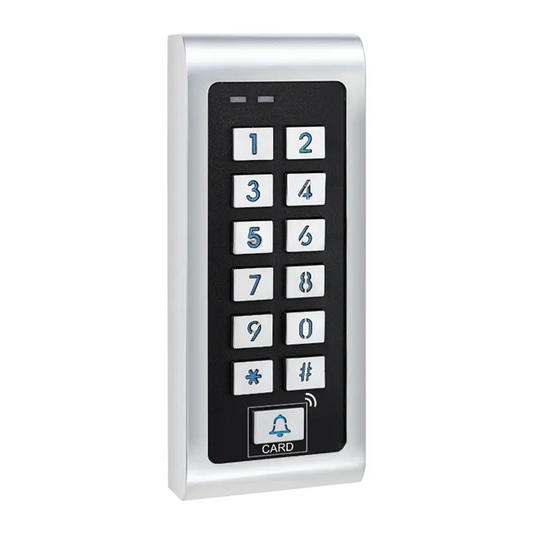 Smart Life Tuya WIFI Access Control 12V Keypad Card Doorbell for Door Gate Garage | IP66 Waterproof