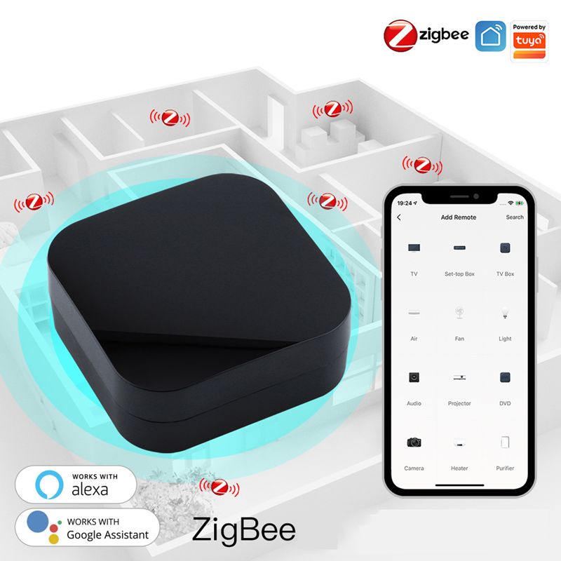 Smart Life Tuya Zigbee 3.0 Infrared IR Remote Control | Requires Tuya Zigbee LAN Hub