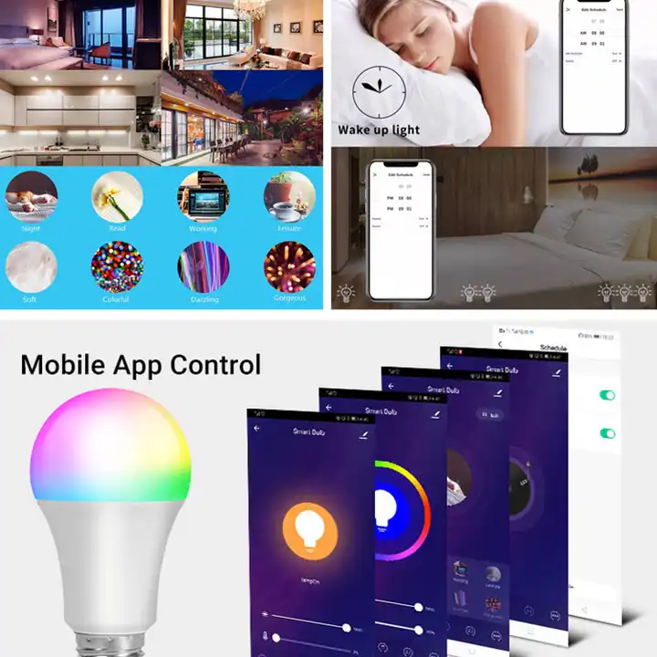 Smart Life Tuya Zigbee 9W E27 RGB CCT LED Light Bulb | 3000K to 6000K | RGB