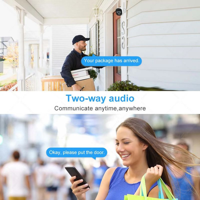 Smart Life Tuya WIFI 3MP HD Bullet CCTV Camera w/ 2 way audio | IP65 Rainproof | 5V