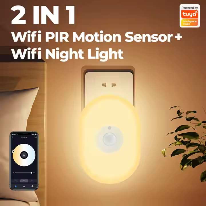 Smart Life Tuya WIFI LED Night Light w/ PIR Motion Detector Sensor | RGB CCT | 240V