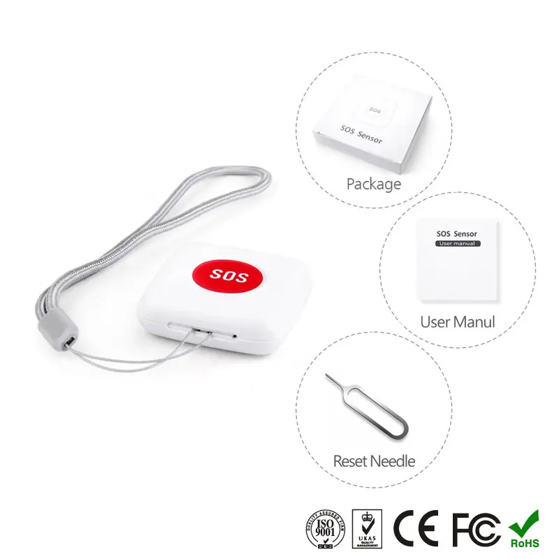 Smart Life Tuya Zigbee SOS Emergency Panic Button