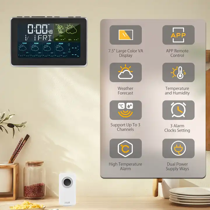 Smart Life Tuya WIFI Weather Forecast Station