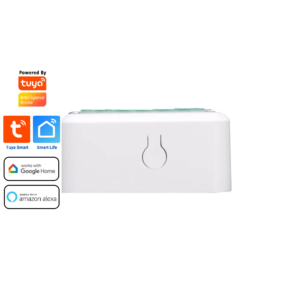 Smart Life Tuya WIFI Gate Garage Door Opener Mini Switch Inching Relay w/ Contact Sensor | 240V