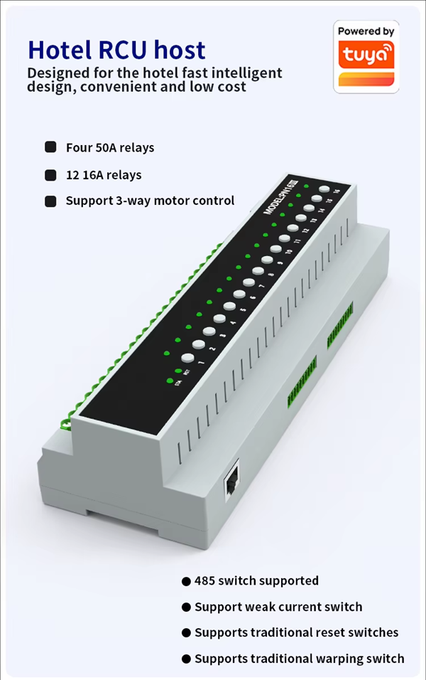 Smart Life Tuya WIFI 16CH Switch Relay | 100V-220V 50A 11KW / 16A 3KW