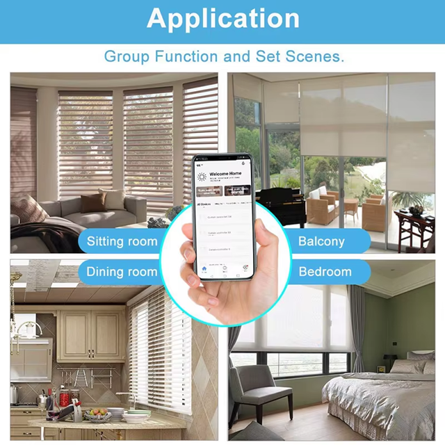 Smart Life Tuya WIFI Blinds Curtain Chain Motor & Remote | 5V