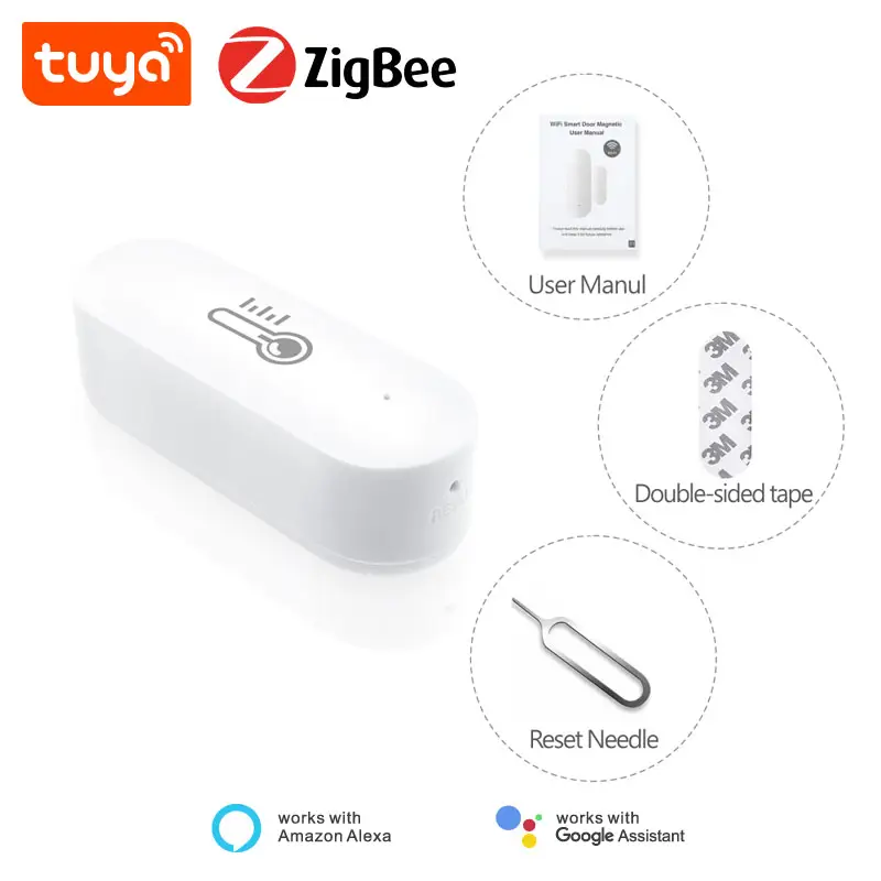 Smart Life Tuya Zigbee Temperature & Humidity Sensor | 3V