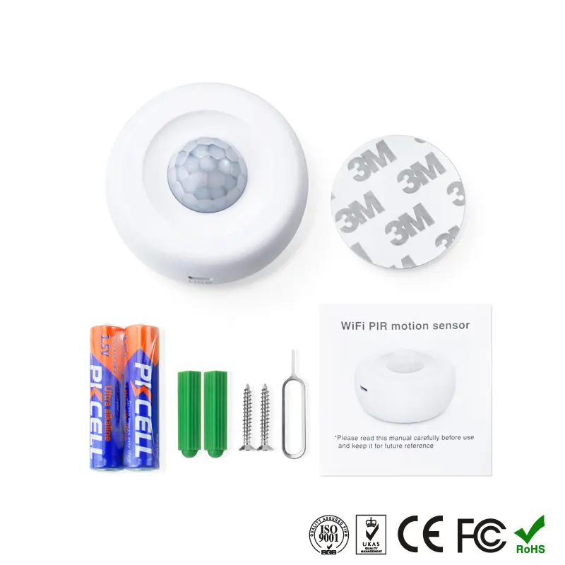 Smart Life Tuya Zigbee Wireless Ceiling PIR Motion Sensor