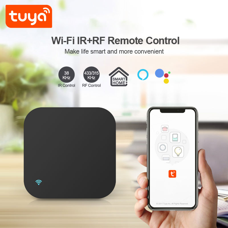 Smart Life Tuya WIFI Infrared IR / RF433Mhz / RF315Mhz Remote Controller