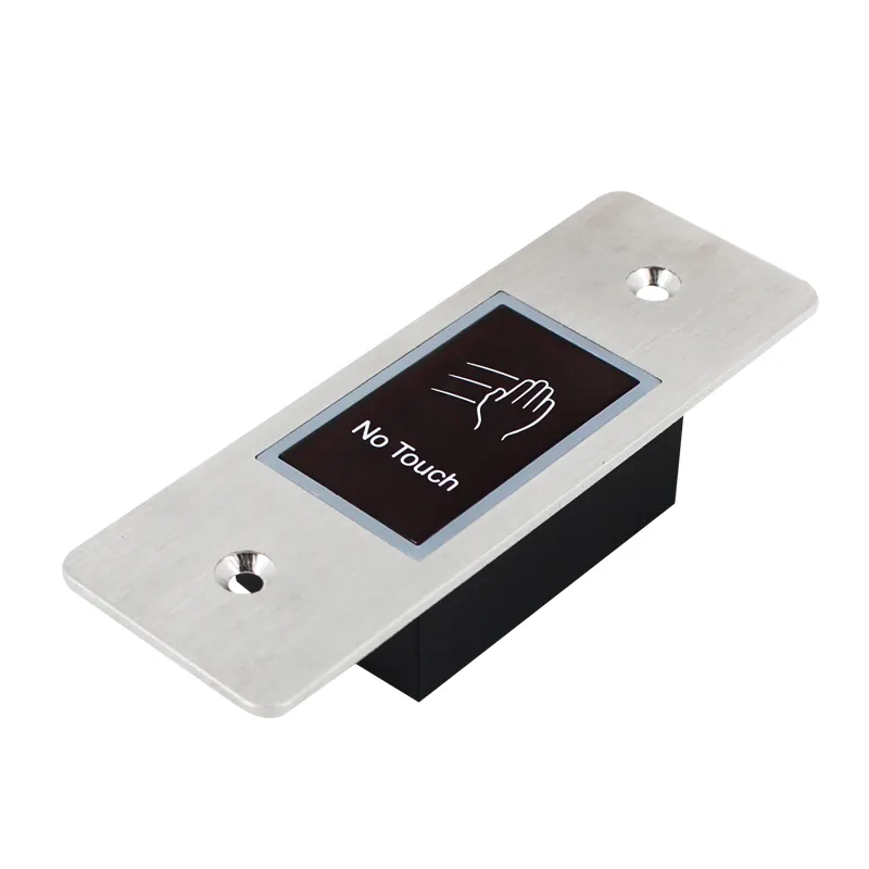 Access Control Embedded 12V 24V Infrared No Touch Exit Button Door Release Button